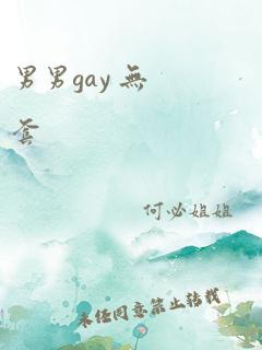 男男gay 无套