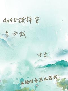 dn40镀锌管多少钱