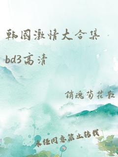 韩国激情大合集bd3高清