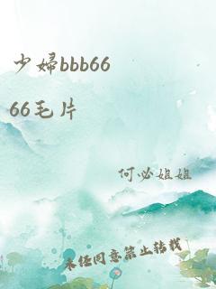 少妇bbb6666毛片