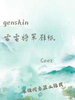 genshin雷电将军壁纸