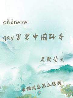 chinesegay男男中国帅哥