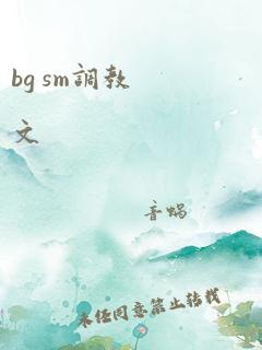 bg sm调教文