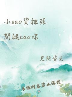 小sao货把张开腿cao你