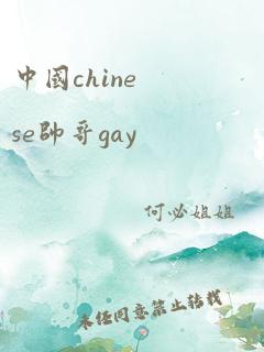 中国chinese帅哥gay