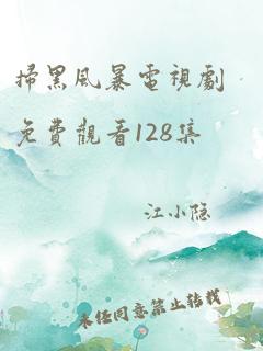 扫黑风暴电视剧免费观看128集