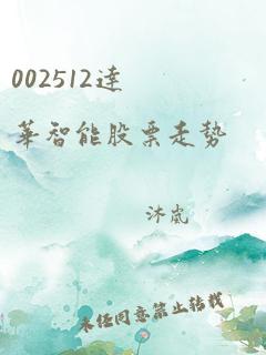 002512达华智能股票走势