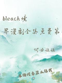 bleach境界漫剧全集免费第二季