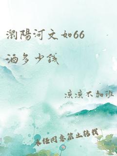 浏阳河文如66酒多少钱