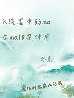 k线图中的ma5 ma10是什么