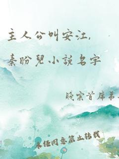 主人公叫安江,秦盼儿小说名字