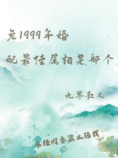 兔1999年婚配最佳属相是哪个属相