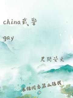 china武警gay