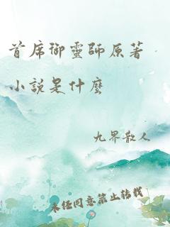 首席御灵师原著小说是什么