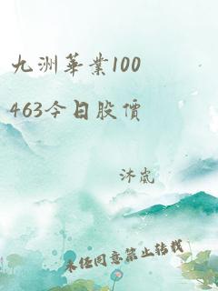 九洲华业100463今日股价