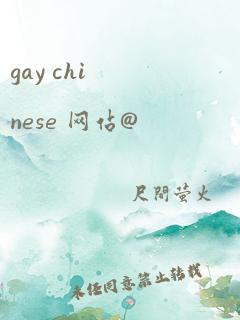 gay chinese 网站@