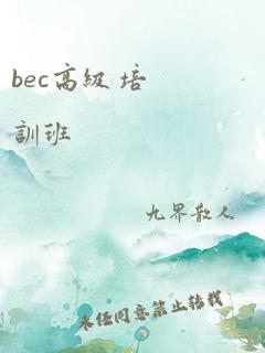 bec高级 培训班