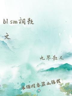 bl sm调教文