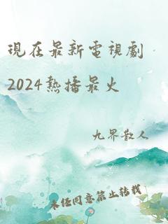 现在最新电视剧2024热播最火