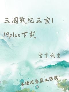 三国战纪正宗119plus下载