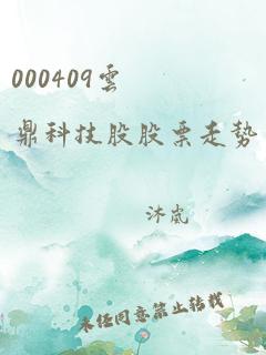 000409云鼎科技股股票走势