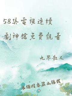 58集电视连续剧神枪免费观看