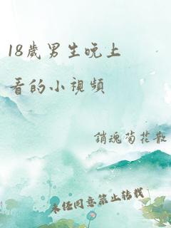 18岁男生晚上看的小视频