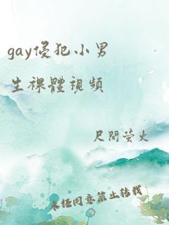 gay侵犯小男生裸体视频