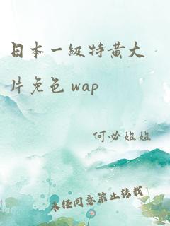 日本一级特黄大片免色 wap