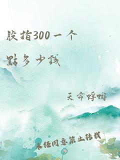 股指300一个点多少钱