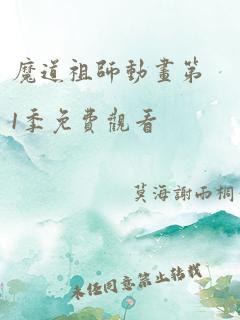 魔道祖师动画第1季免费观看