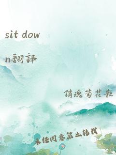 sit down翻译