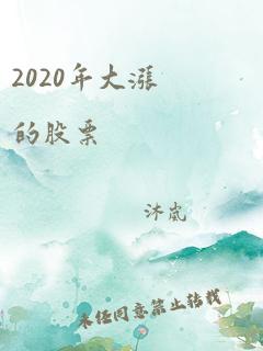 2020年大涨的股票