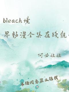 bleach境界动漫全集在线观看免费真人