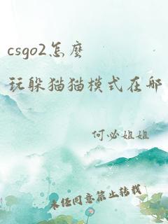 csgo2怎么玩躲猫猫模式在哪