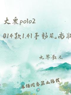 大众polo2014款1.4l手动风尚版