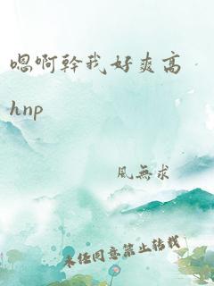 嗯啊干我好爽高hnp