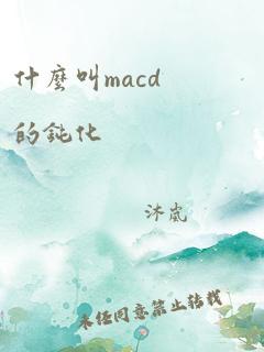 什么叫macd的钝化