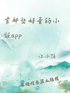 有哪些好看的小说app