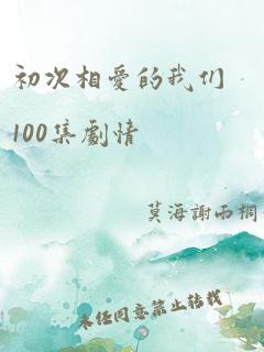 初次相爱的我们100集剧情